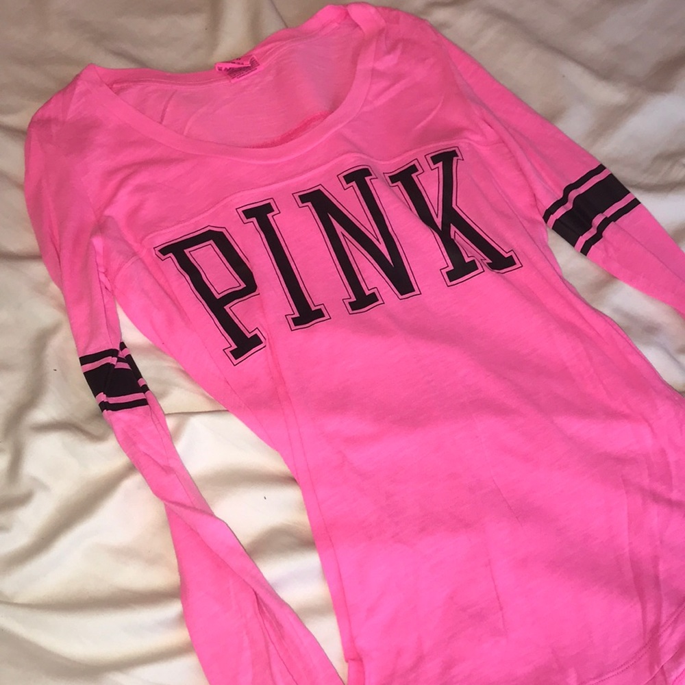 Hot pink long sleeve